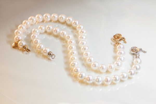 Bracciali perle e oro