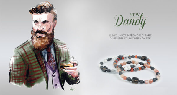 Bracciali Homo Gemmarium - Collezioni Rebel, Travel e New Dandy - immagine 2